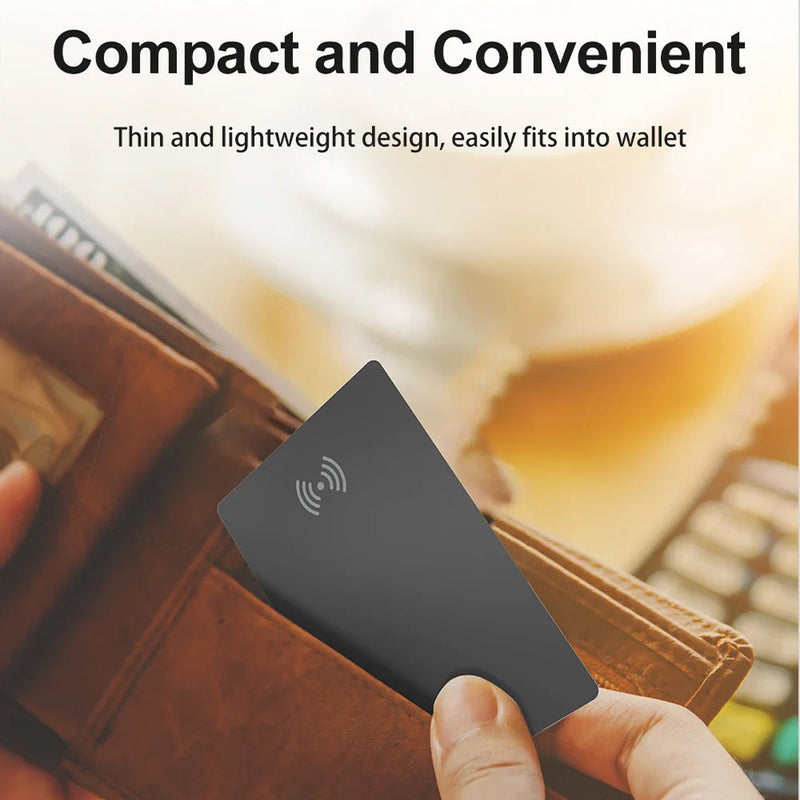 WalleTraz Wallet Tracker Card