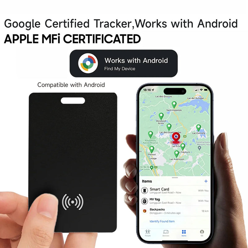 WalleTraz Wallet Tracker Card