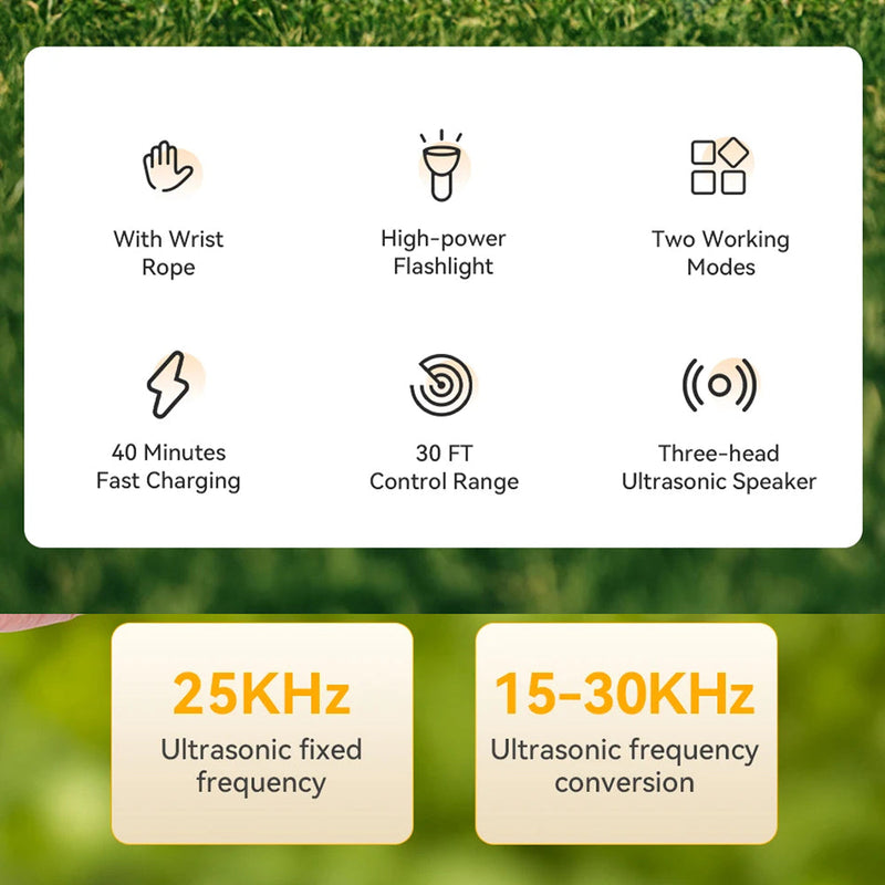 Zentunix Ultrasonic Dog Repeller